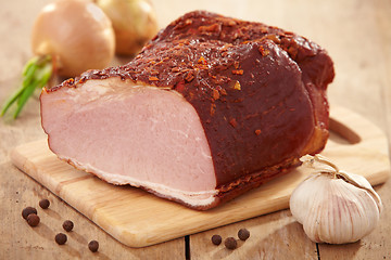 Image showing smoked meat