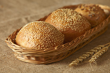 Image showing bread buns