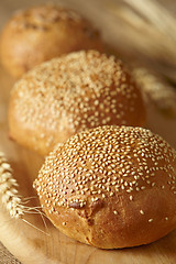 Image showing bread buns