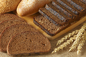 Image showing brown bread