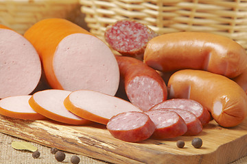 Image showing sausages  