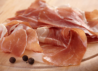 Image showing prosciutto meat