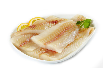 Image showing raw fish fillets