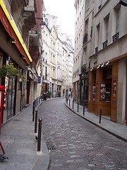 Image showing Nice street in Paris