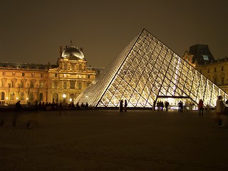 Image showing Louvre by Night