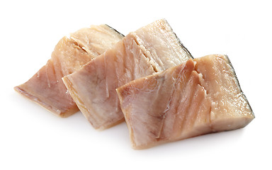 Image showing fresh raw mackerel pieces