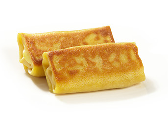 Image showing two stuffed pancakes