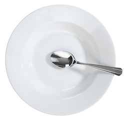 Image showing white plate
