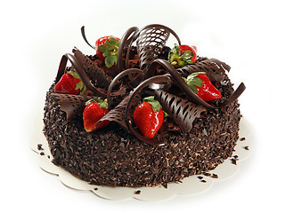 Image showing chocolate cake   