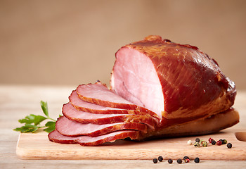 Image showing smoked meat 