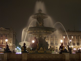 Image showing Fountain at Concorde piazza