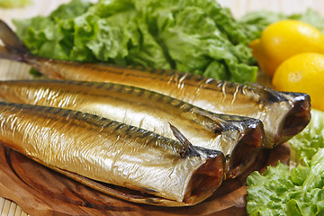 Image showing smoked mackerel