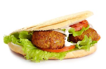 Image showing kebab sandwich
