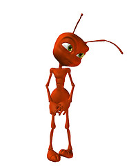 Image showing little timid ant