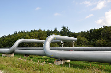 Image showing Industrial pipeline