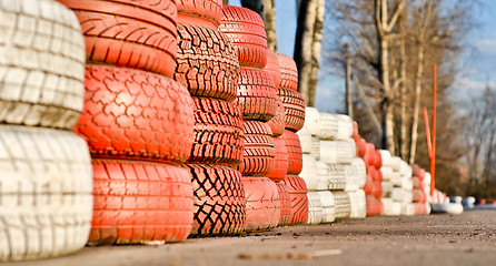 Image showing old tires