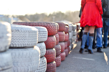 Image showing old tires