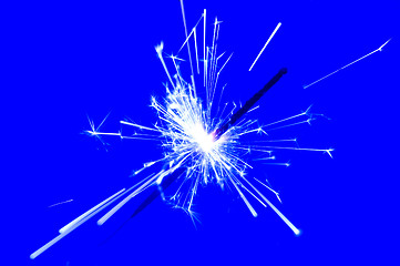 Image showing sparkler fire