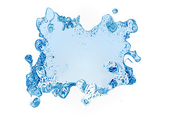 Image showing Water splashing