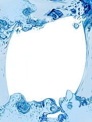 Image showing Water splashing