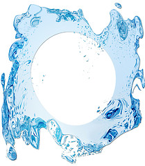 Image showing Water splashing