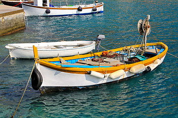 Image showing Small fishing boat