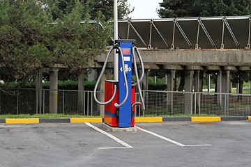 Image showing Gas station vacuum cleaner