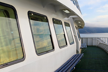 Image showing Ferryboat cabin