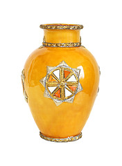 Image showing Yellow vase