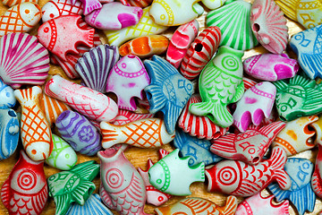 Image showing Sea life beads