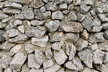 Image showing Stones wall