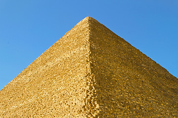 Image showing Great pyramide edge