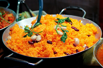 Image showing Curry risotto