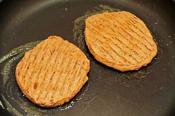 Image showing Vegetable burgers