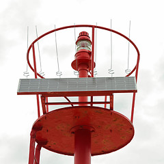 Image showing Solar powered lighthouse