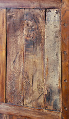 Image showing Grunge plank wood