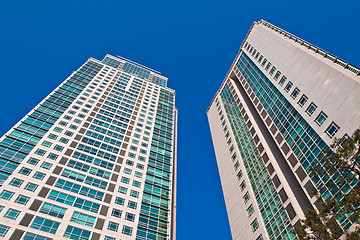 Image showing Modern apartment buildings