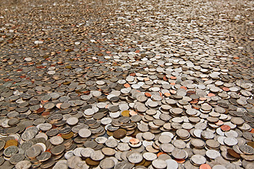 Image showing Many coins