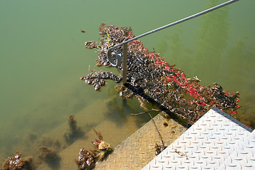 Image showing Colorful Dirty Water