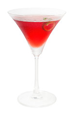 Image showing cosmopolitan drink cocktail