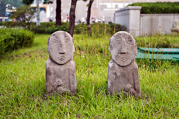 Image showing Korean traditional figurines