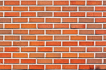 Image showing Red brick wall