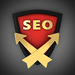 Image showing SEO emblem