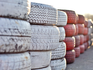 Image showing old tires