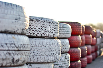 Image showing old tires