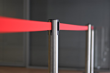 Image showing restrictive red tape