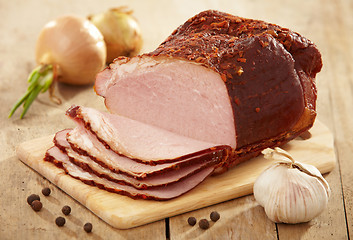 Image showing smoked meat  