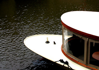 Image showing White boat