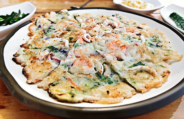 Image showing Korean style pizza