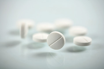 Image showing white pills